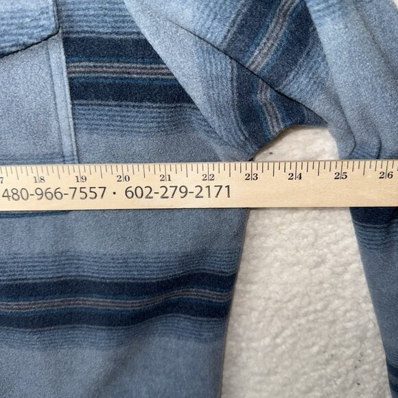 Jetty Concordia Fleece Lined Shacket Mens Large Gray Plaid Snap Pockets NWT - Picture 11 of 11